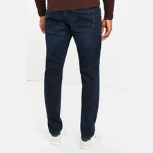 Load image into Gallery viewer, Deep Blue Belted Jeans With Stretch - Allsport
