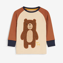 Load image into Gallery viewer, Navy Bear 2 Pack Check Pyjamas (9mths-5yrs)
