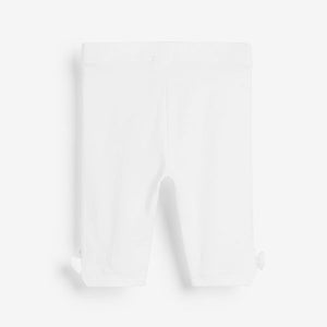 White Cropped Leggings (3mths-6yrs) - Allsport