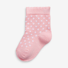 Load image into Gallery viewer, 4PK SOCK PINK SPOT - Allsport
