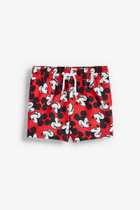 Red Mickey Mouse™ Rash Vest And Shorts Set - Allsport