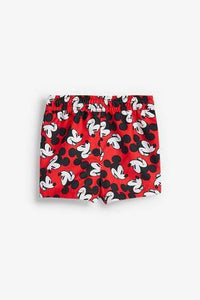 Red Mickey Mouse™ Rash Vest And Shorts Set - Allsport
