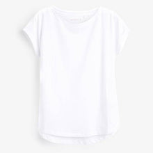 Load image into Gallery viewer, White Cap Sleeve T-Shirt - Allsport

