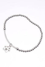 Load image into Gallery viewer, Sterling Silver Crystal Effect Sparkle Paw Bracelet - Allsport
