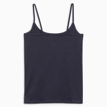 Load image into Gallery viewer, Navy Thin Strap Vest
