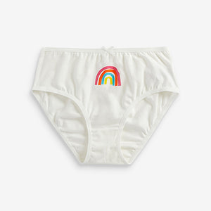 Pink/Blue Unicorn 7 Pack Briefs (1.5-12yrs) - Allsport