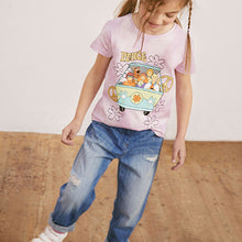 Load image into Gallery viewer, Bright Blue Mom Jeans (3-12yrs) - Allsport
