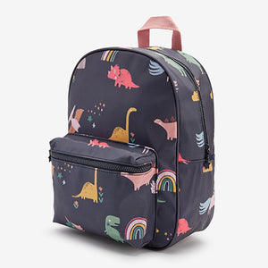 Navy Dino Backpack