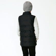 Load image into Gallery viewer, Black Padded Gilet (3-12yrs) - Allsport
