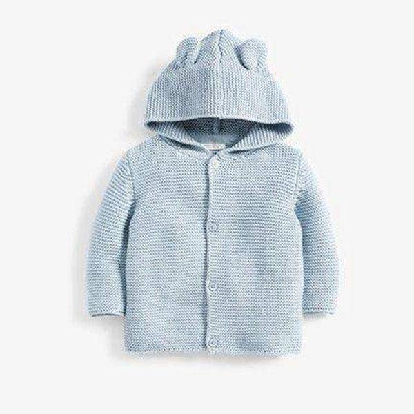 Blue Bear Cardigan (0mth-12mths) - Allsport