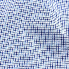 Load image into Gallery viewer, Blue Stripe and Check Slim Fit Single Shirts 3 Pack
