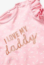 Load image into Gallery viewer, Pink 2 Pack Leopard Mum &amp; Dad Romper  ( up to 18 months) - Allsport
