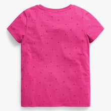 Load image into Gallery viewer, Pink Confetti Rainbow T-Shirt (3-12yrs) - Allsport

