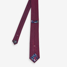 Load image into Gallery viewer, Burgundy Red Tie And Pocket Square Set - Allsport
