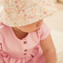 Load image into Gallery viewer, Pink Baby Geometric Print Dress (0mths-18mths)
