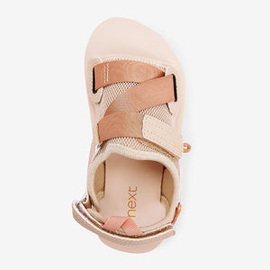 Neutral Pink Lifestyle Trekker Sandals (Older Girls)