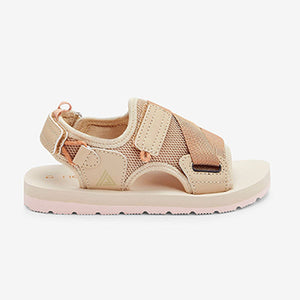 Neutral Pink Lifestyle Trekker Sandals (Older Girls)