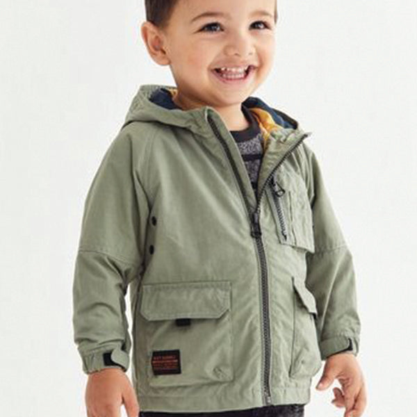 Green Shower Resistant Jacket (3mths-7yrs)