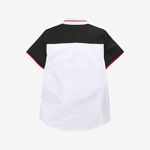 Red/Navy Blue /White Oxford Shirt (3-12yrs)