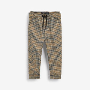 Brown Check Trousers (3mths-6yrs)