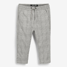 Load image into Gallery viewer, Navy Check Trousers (3mths-6yrs)
