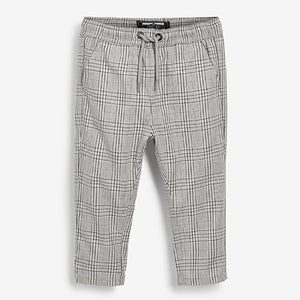 Navy Check Trousers (3mths-6yrs)