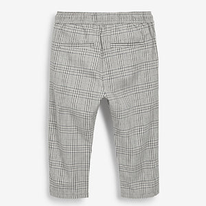 Navy Check Trousers (3mths-6yrs)