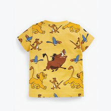Load image into Gallery viewer, Yellow Short Sleeve Lion King T-Shirt (3mths-5yrs)
