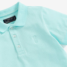 Load image into Gallery viewer, Mint Green Short Sleeve Polo Shirt (3-12yrs)
