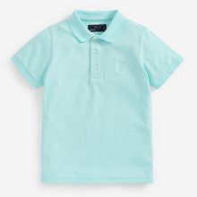 Load image into Gallery viewer, Mint Green Short Sleeve Polo Shirt (3-12yrs)
