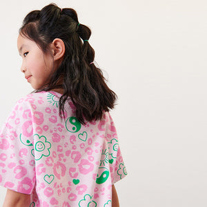 Pink Relaxed Fit T-Shirt (3-12yrs)