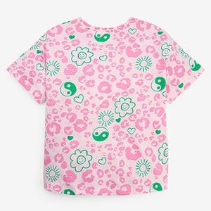 Pink Relaxed Fit T-Shirt (3-12yrs)