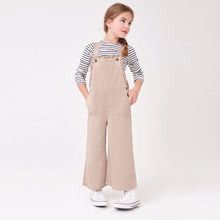 Load image into Gallery viewer, Pale Pink Frill Detail Dungarees (3-12yrs)
