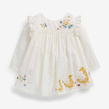 Load image into Gallery viewer, Yellow / White Baby Woven Top, Leggings And Headband Set (0mths-18mths)
