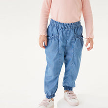 Load image into Gallery viewer, Denim Pull-On Trousers (3mths-6yrs)
