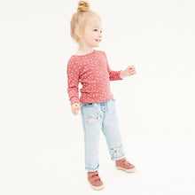 Load image into Gallery viewer, Denim Blue Paperbag Jeans (3mths-6yrs)
