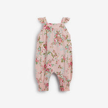 Load image into Gallery viewer, Pink Baby Romper (0mths-18mths)
