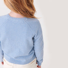 Load image into Gallery viewer, Light Blue Cardigan (3-12yrs)
