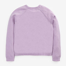 Load image into Gallery viewer, Lilac Purple Cardigan (3-12yrs)
