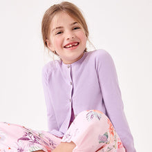 Load image into Gallery viewer, Lilac Purple Cardigan (3-12yrs)
