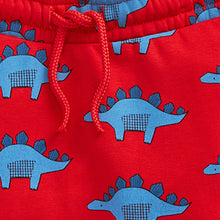 Load image into Gallery viewer, Red/Blue Print All Over Print Jersey Sweat Top (3mths-5yrs)
