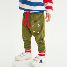 Load image into Gallery viewer, Joggers Multi Colour Crocodile Pocket (3mths-7yrs)
