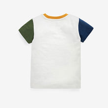 Load image into Gallery viewer, Dino Hotch Potch Short Sleeve Character T-Shirt (3mths-5yrs)
