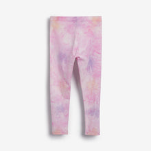 Load image into Gallery viewer, Pretty Pink Tie Dye Leggings (3-12yrs)
