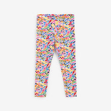Load image into Gallery viewer, Bright Red/Blue Animal Print Leggings (3-12yrs)

