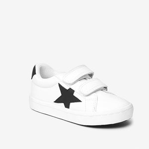 White Star Touch Fastening Trainers