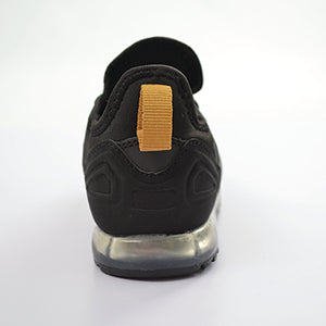 Black /Gold Lights Trainers Shoes (Older Boys)
