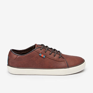 Tan Brown Lace Up Shoes (Older Boys)