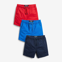 Load image into Gallery viewer, Nautical Blue 3 Pack Pull-On Shorts (3mths-5yrs)
