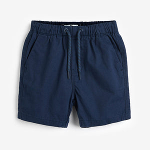 Blue/Navy/Stone 3 Pack Pull-On Shorts (3mths-5yrs)